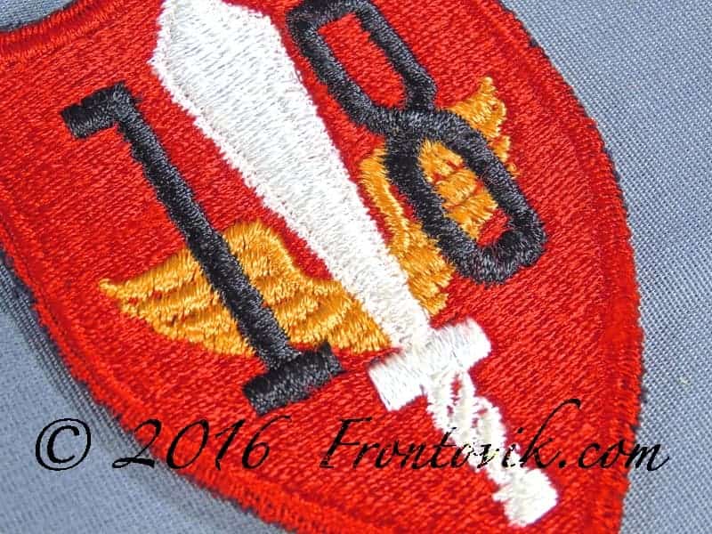 U.S.M.C. 18th Defense Battalion Patch