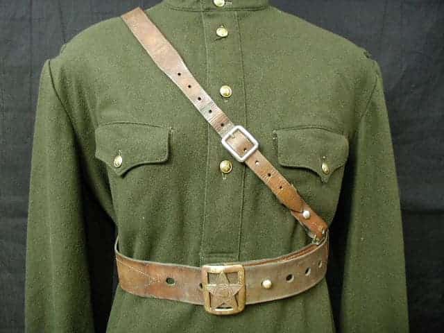 M1935 Officer's Belt and Cross-Shoulder Strap