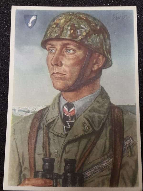 Fallschirmjäger Postcard Lot with Wolf Willrich Art - Image 8