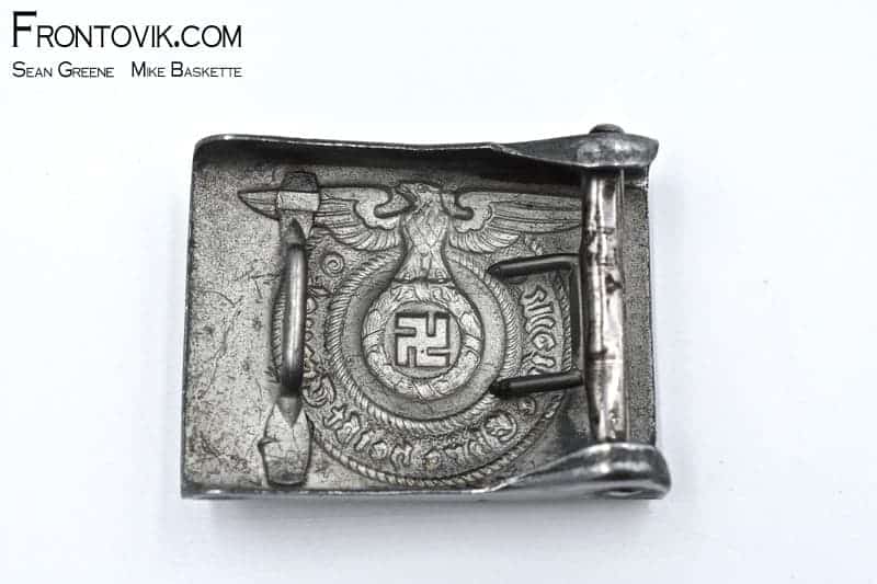 Waffen SS EM Buckle - Image 3