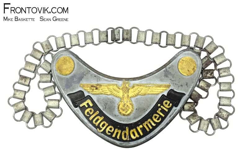 Heer/WSS Feldgendarmerie Gorget