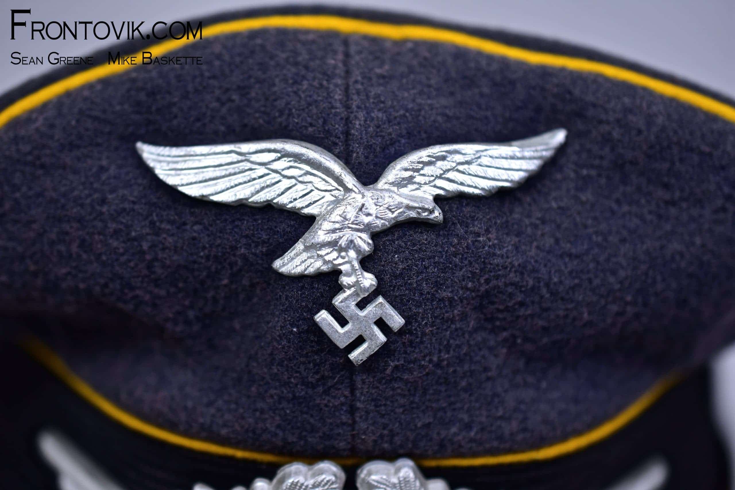 EM/NCO Visor Cap; Luftwaffe Flight & Para - Image 11