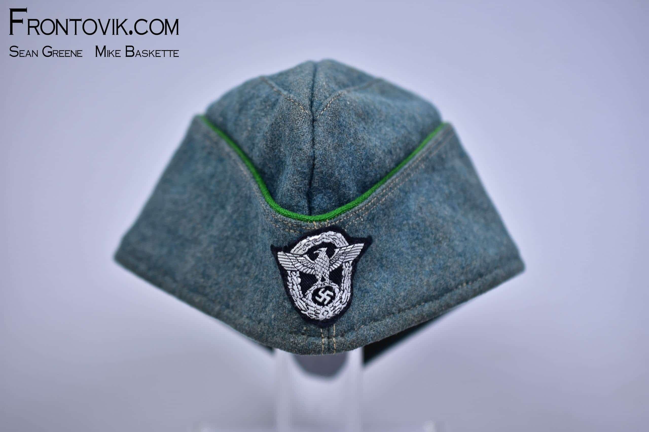 Schutzpolizei NCO/EM Overseas Cap; 1942 Pattern - Image 2