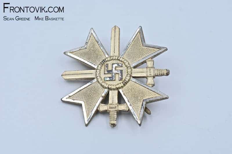 War Service Cross 1st Class, Cased - Image 2