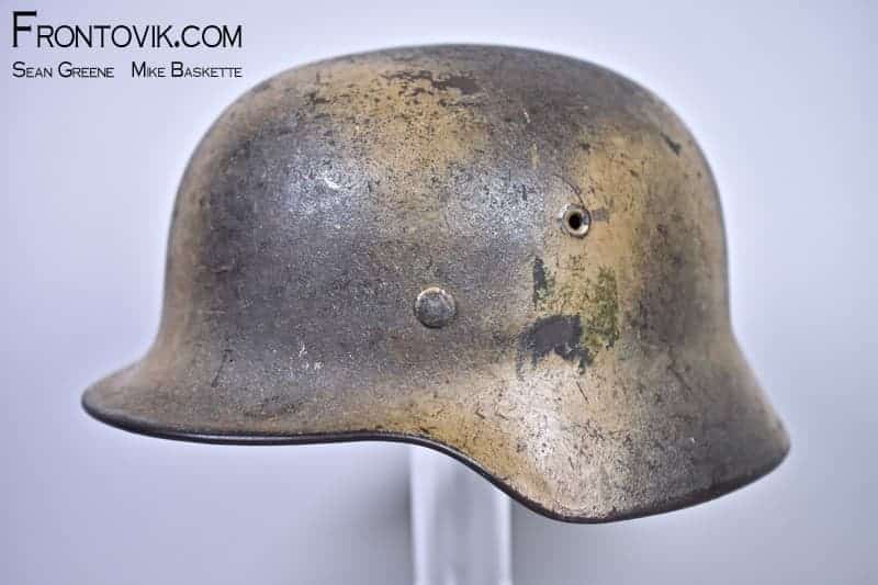 M40 Camouflaged Helmet, Kriegsmarine - Image 3