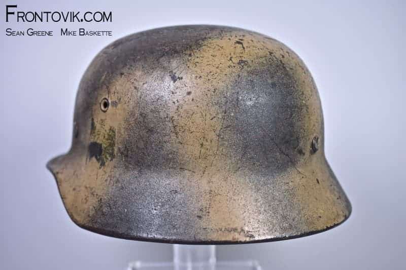 M40 Camouflaged Helmet, Kriegsmarine - Image 9