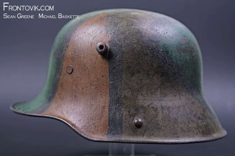 M17 Helmet; Camouflage with partial liner - Image 2