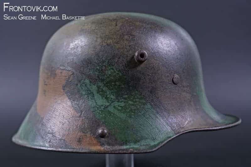 M17 Helmet; Camouflage with partial liner - Image 16