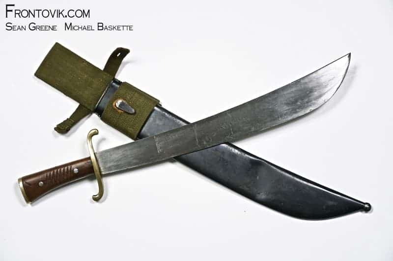 Luftwaffe Survival Machete w/Tropical Web Frog - Image 13