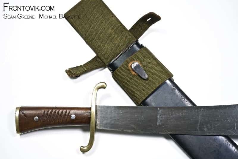 Luftwaffe Survival Machete w/Tropical Web Frog - Image 12