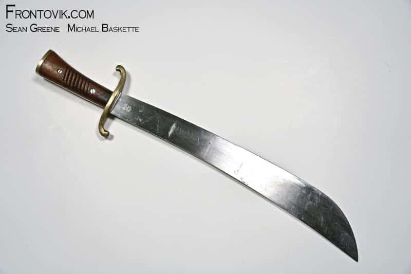 Luftwaffe Survival Machete w/Tropical Web Frog - Image 9