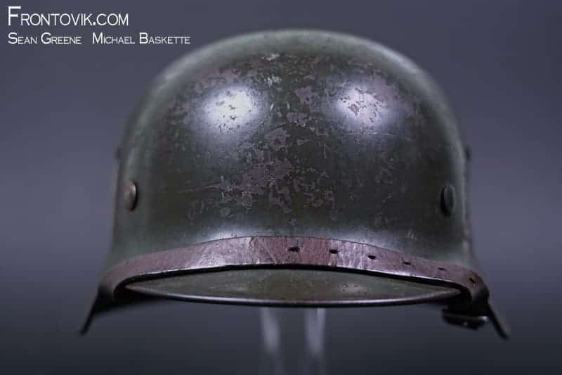 German M35 Helmet; Double Decal, Heer - Image 15