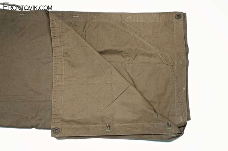 Soviet Plash-Palatka, Shelter Half, Poncho 1940 Dated, Unissued - Image 7