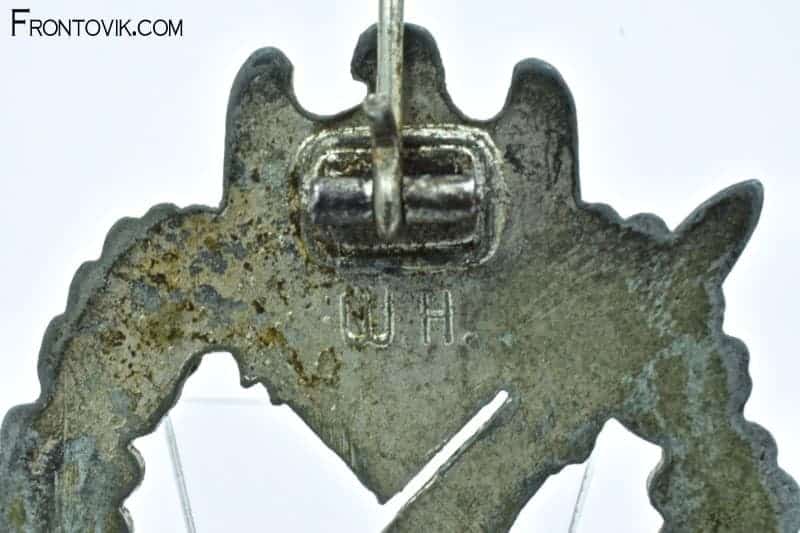 Infantry Assault Badge in Silver: Wilhelm Hobacher - Image 3