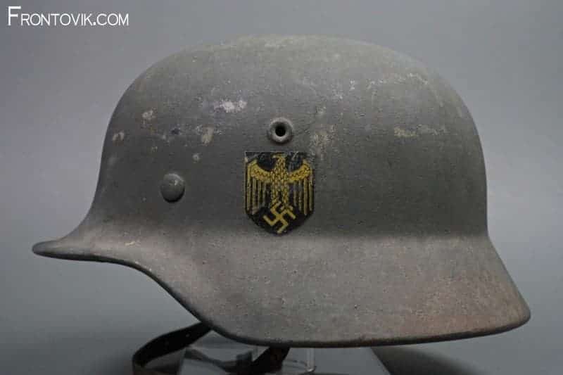 M40 SD Kriegsmarine Helmet: EF66 - Image 2