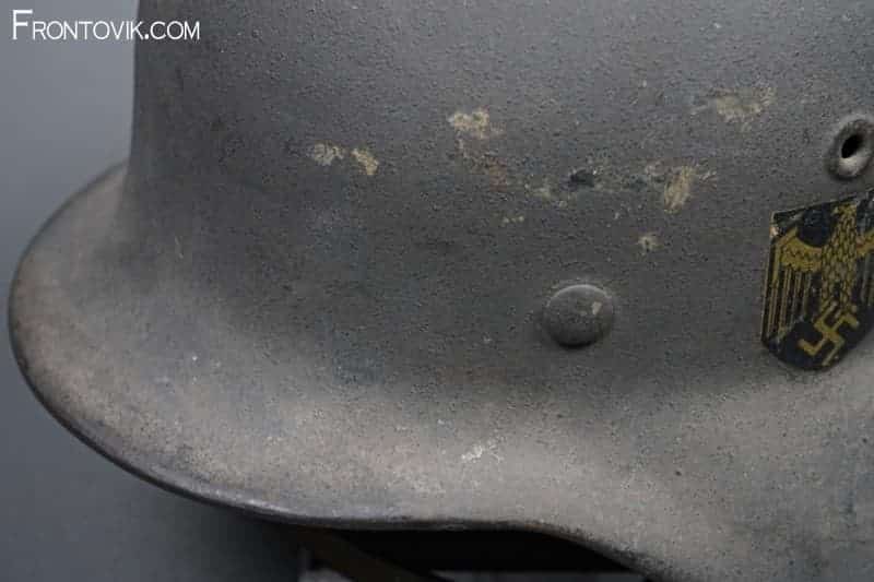 M40 SD Kriegsmarine Helmet: EF66 - Image 20