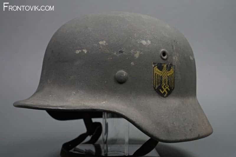 M40 SD Kriegsmarine Helmet: EF66 - Image 3