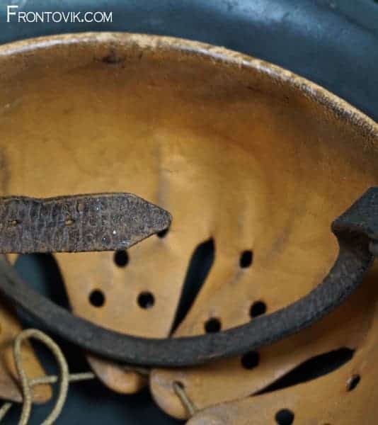 M40 SD Kriegsmarine Helmet: EF66 - Image 8