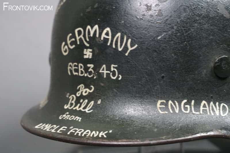 M40 Helmet: Veteran Art Decorated - Image 8