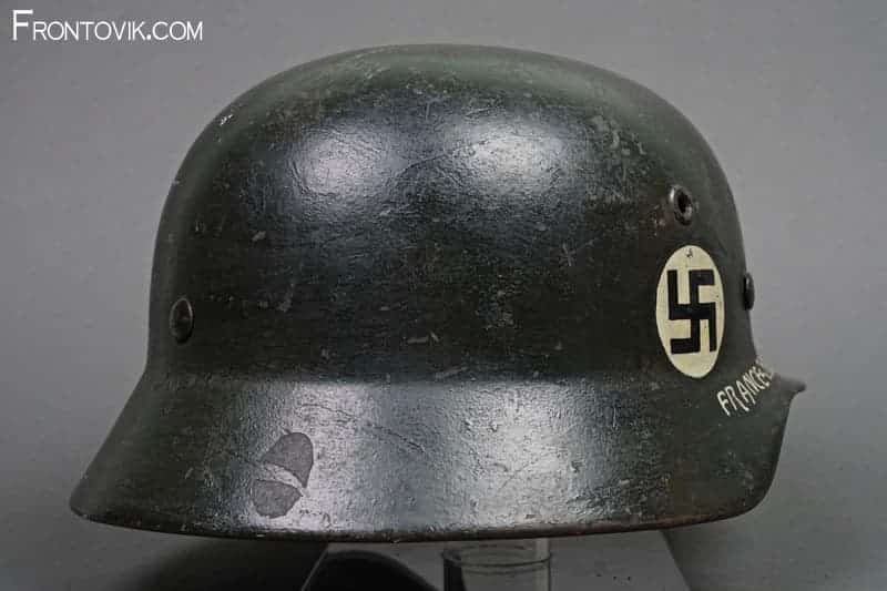 M40 Helmet: Veteran Art Decorated - Image 12